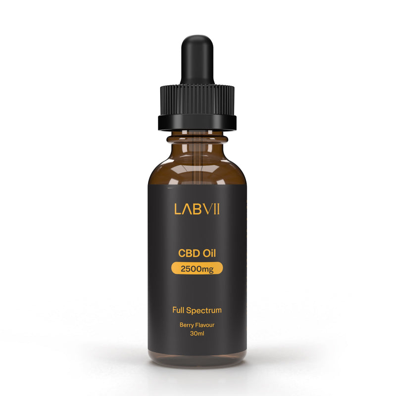 Lab VII Oil - Full Spectrum 2500mg 30ml Berry Flavor